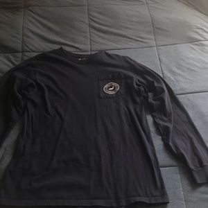 Great Lakes Co. Navy Blue Long Sleeve with Pocket